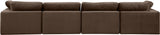 Comfy Modular Sofa - Stylish Linen Textured Design with Overstuffed Cushions for Ultimate Comfort