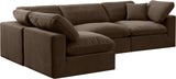 Comfy Velvet Modular Sectional - Transform Your Living Space with Luxurious Comfort and Style Today!