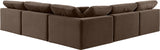 Comfy Modular Sectional - Luxurious Linen Fabric with Overstuffed Cushions for Ultimate Comfort and Style