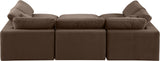 Comfy Modular Sectional Sofa - Stylish Adaptable Seating with Plush Down Feather Cushions & Support
