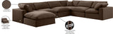 Comfy Modular Sectional Sofa - Luxurious Overstuffed Cushions & Versatile Design for Ultimate Comfort