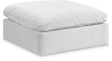 Comfy Fabric Upholstered Modular Ottoman