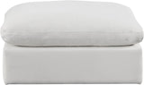 Comfy Fabric Upholstered Modular Ottoman