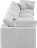 Comfy Modular Sofa - Stylish Linen Textured Design with Overstuffed Cushions for Ultimate Comfort