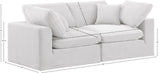 Comfy Modular Sofa - Versatile Contemporary Design with Overstuffed Cushions for Ultimate Comfort