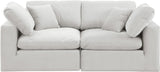 Comfy Modular Sofa - Versatile Contemporary Design with Overstuffed Cushions for Ultimate Comfort