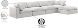 Comfy Velvet Modular Sectional - Adaptable Seating with Plush Down Feather Cushions for Ultimate Comfort