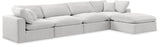 Comfy Velvet Modular Sectional - Adaptable Seating with Plush Down Feather Cushions for Ultimate Comfort