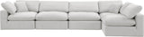 Comfy Velvet Modular Sectional - Luxurious Versatile Seating with Plush Down Feather Cushions