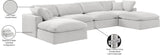 Comfy Modular Sectional - Luxurious Linen Fabric Seating with Plush Cushions for Ultimate Relaxation