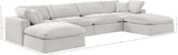 Comfy Modular Sectional - Luxurious Linen Fabric Seating with Plush Cushions for Ultimate Relaxation