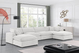 Comfy Modular Sectional - Luxurious Linen Fabric Seating with Plush Cushions for Ultimate Relaxation