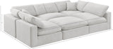 Comfy Modular Sectional Sofa - Stylish Adaptable Seating with Plush Down Feather Cushions & Support