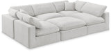 Comfy Modular Sectional Sofa - Stylish Adaptable Seating with Plush Down Feather Cushions & Support