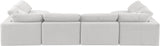 Comfy Modular Sectional - Versatile Contemporary Design with Plush Down Feather Cushions for Comfort