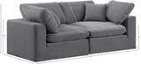Comfy Modular Sofa - Versatile Contemporary Design with Overstuffed Cushions for Ultimate Comfort