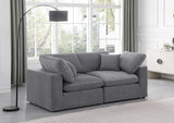 Comfy Modular Sofa - Versatile Contemporary Design with Overstuffed Cushions for Ultimate Comfort