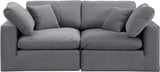 Comfy Modular Sofa - Versatile Contemporary Design with Overstuffed Cushions for Ultimate Comfort