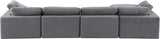Comfy Velvet Modular Sectional - Adaptable Seating with Plush Down Feather Cushions for Ultimate Comfort