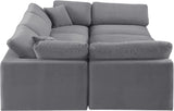 Comfy Modular Sectional Sofa - Stylish Adaptable Seating with Plush Down Feather Cushions & Support