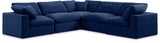 Comfy Modular Sectional – Luxurious Linen Textured Fabric with Plush Down Feather Cushions for Comfort