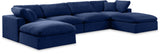 Comfy Modular Sectional - Luxurious Linen Fabric Seating with Plush Cushions for Ultimate Relaxation