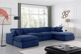 Comfy Modular Sectional - Luxurious Linen Fabric Seating with Plush Cushions for Ultimate Relaxation
