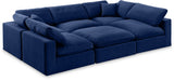 Comfy Modular Sectional Sofa - Stylish Adaptable Seating with Plush Down Feather Cushions & Support