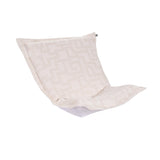 Indoor/Outdoor Puff Chair Cover & Cushion Syros Natural