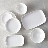 Camp White Rectangular Coupe Platter 14x9"