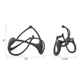 Endro Abstract Sculpture in Black