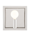Quadrato Nickel Wall Sconce