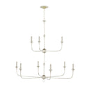 Nottaway Two-Tier Champagne Chandelier