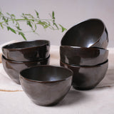 BOWL ORGANIC STONEWARE Ø 5.24" METALLICA