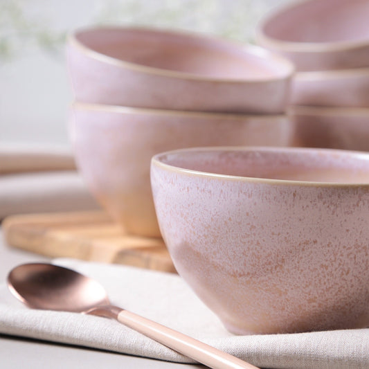 BOWL ORGANIC STONEWARE Ø 5.24" LITCHI