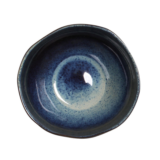 BOWL ORGANIC STONEWARE Ø 5.24" DENIM