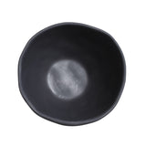 BOWL ORGANIC STONEWARE Ø 5.24" MATTE BLACK