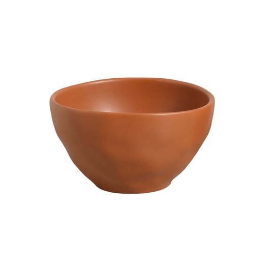 BOWL ORGANIC STONEWARE Ø 5.24" TERRACOTTA