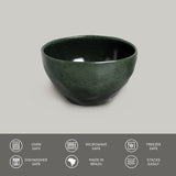 BOWL ORGANIC STONEWARE Ø 5.24" GREENERY