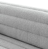 Cascade Loveseat - Modern Curved Arm Design with Deep Channel Tufting for Ultimate Comfort and Style