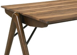 Randolph 7-Piece Smart Top Rectangular Dining Set Sheesham and Brown
