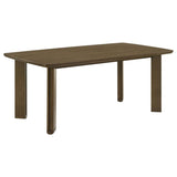 Ottowa 7-piece Rectangular Wood Dining Room Table Set Brown