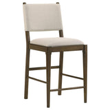 Ottowa 5-Piece Round Counter Height Dining Room Set – Brown