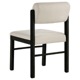 Strouse 5-Piece Dining Set – Cream and Black