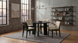 Strouse 5-piece Dining Setn - Cream and Black