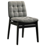 Strouse 5-Piece Dining Set – Grey and Black