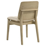 Strouse 5-Piece Dining Set – Cream and Natural Oak