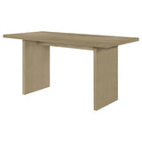 Decker 70-inch Rectangular Wood Counter Height Dining Table - Natural Oak