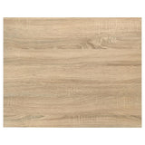 Garza Space Saving Rectangular Dining Table Greige Oak