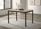 Garza Rectangular 47-inch Dining Table Greige Oak